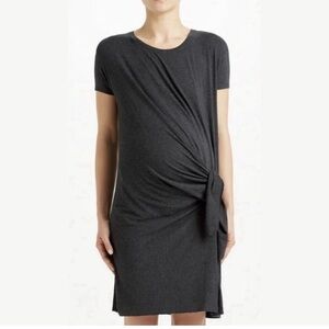 Hatch maternity Talia side tie dress black 1 small